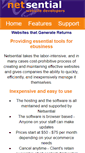 Mobile Screenshot of netsential.com