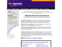 Tablet Screenshot of netsential.com